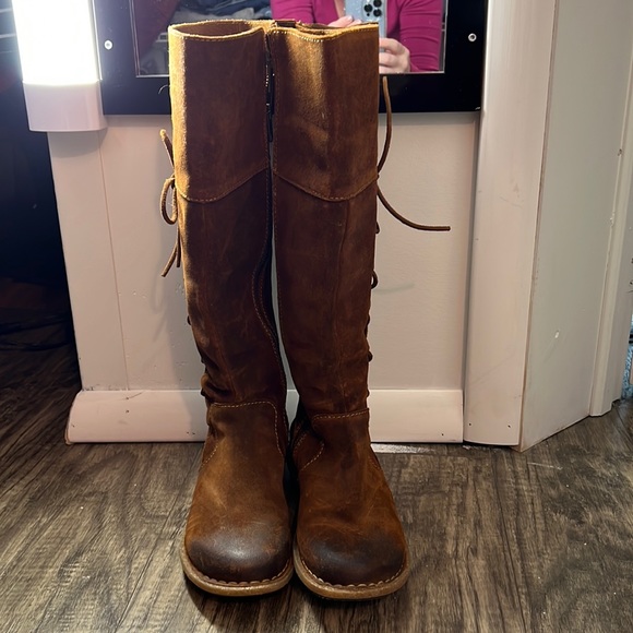 Shoes | Born Tarla Lace Up Boots | Poshmark